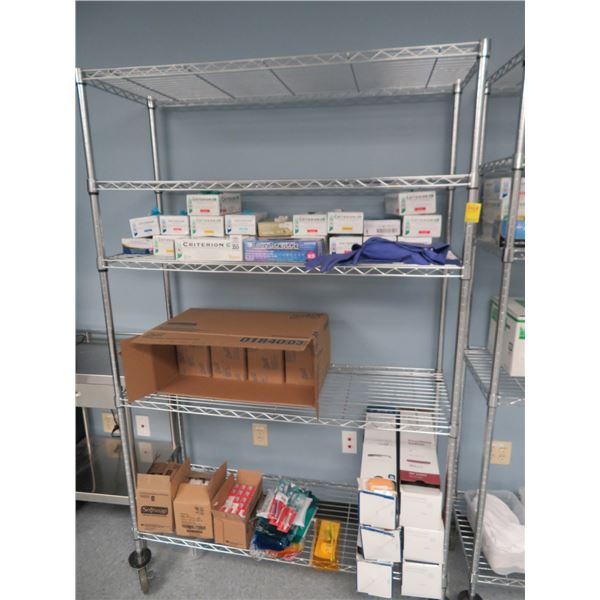 2-Metro 5 Shelf Carts - 2 X $