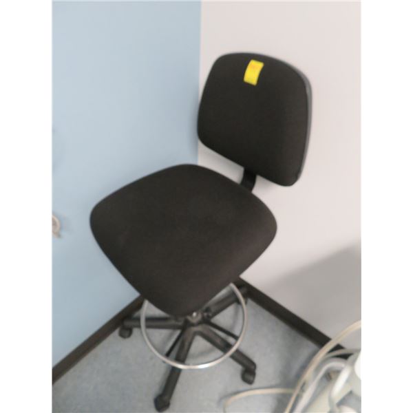Black Shop Stool