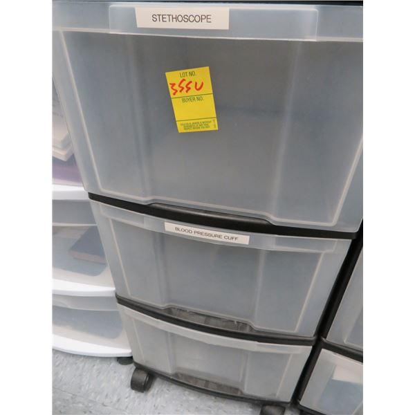 Bin Cart w/Supplies