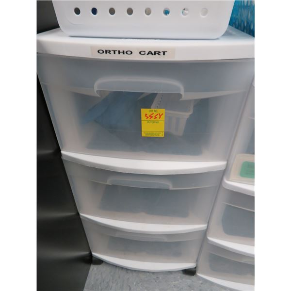 Bin Cart w/Supplies