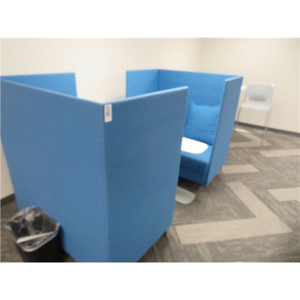 Dolphin Blue Lounge Booths (2)