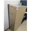 Image 1 : Tan 4-Drawer Fire Cabinet