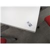 Image 2 : 2-Rolling Pedestal Tables - 2 X $