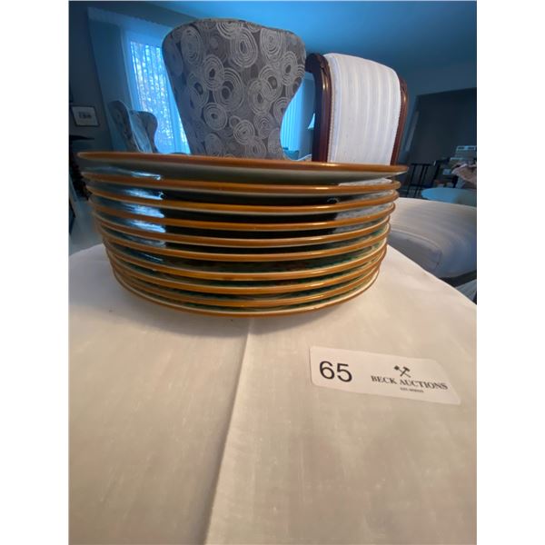 10 China Plates Mintons