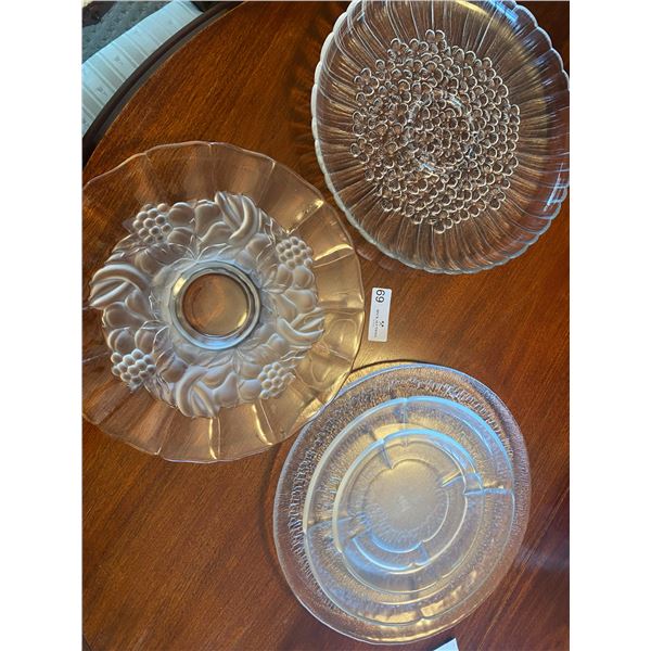 Crystal & Glass Serving Plates