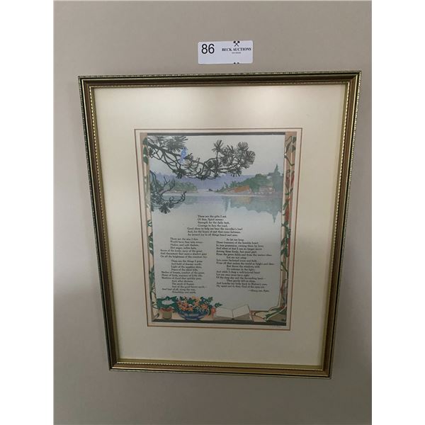 Print These Are The Gifts I Ask Of Thee