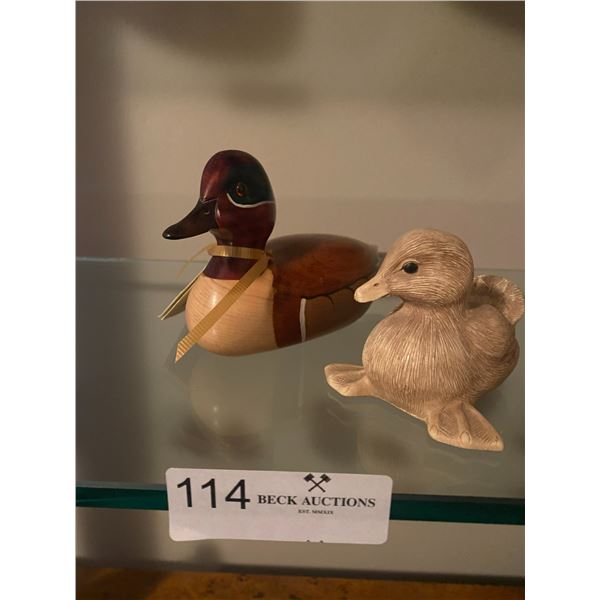 Country Tradition Wood Duck Carvings