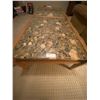 Image 3 : Marble Stone Top Coffee Table 59L x 24W 14H