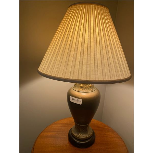 Gold Lamp -Gives off a perfect light setting