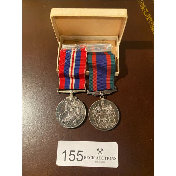 Canadian Volenteer Service Medals WW11