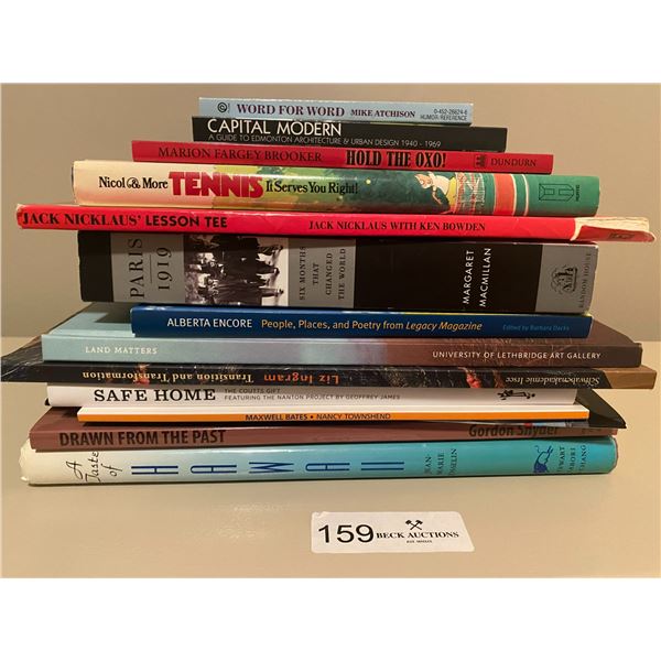 Capital Modern, Hold the OXO, word for word, Paris 1919, Safe Home,  Drawn fron the Past books