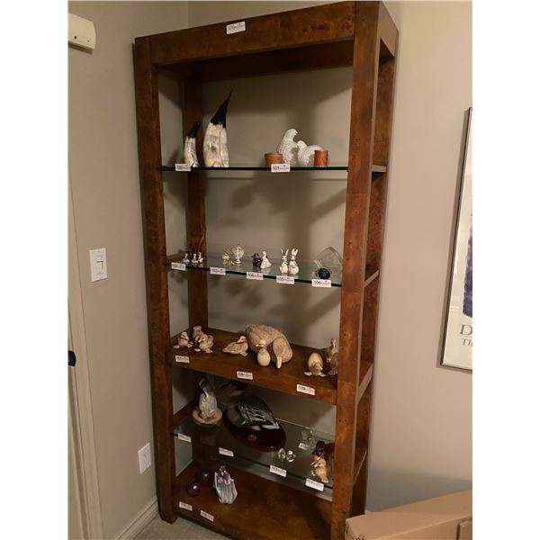 Beautiful shelving 34'' x 12'' x 78'' Items Not Included