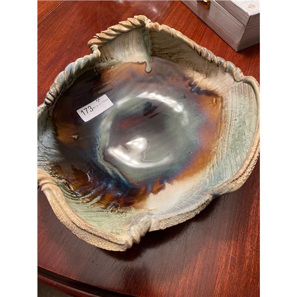 Large Pottery Bowl 14 x 12