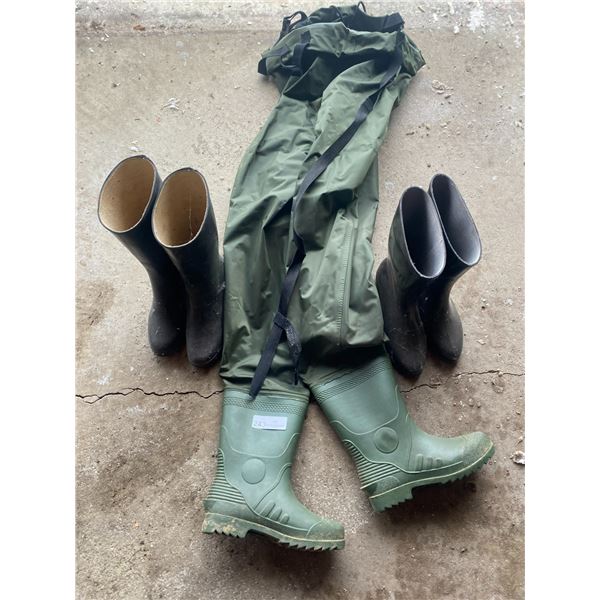Rubber Boot Collection Size 5-6