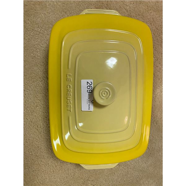 Le Creusette Rectangular Caserole Baking Dish