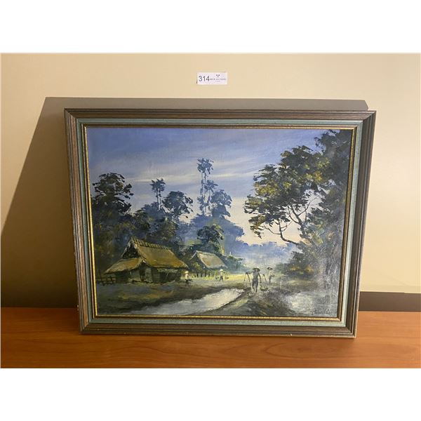 Canvas Oil Paiting By Than Long