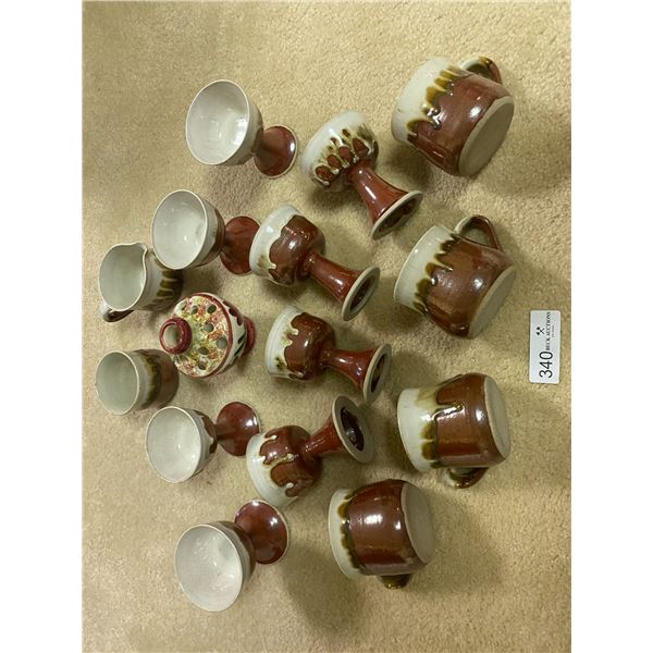 Pottery Mug/Cup Set