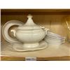 Image 1 : Soup Tureen & 4 Oval shaped Dishes