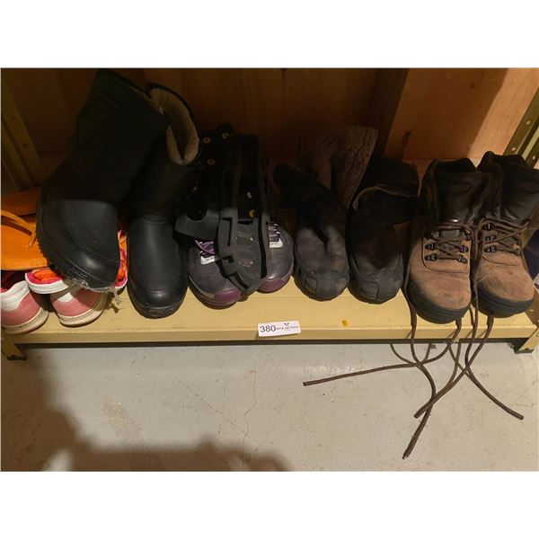 Assortment Of Shoes and Boots
