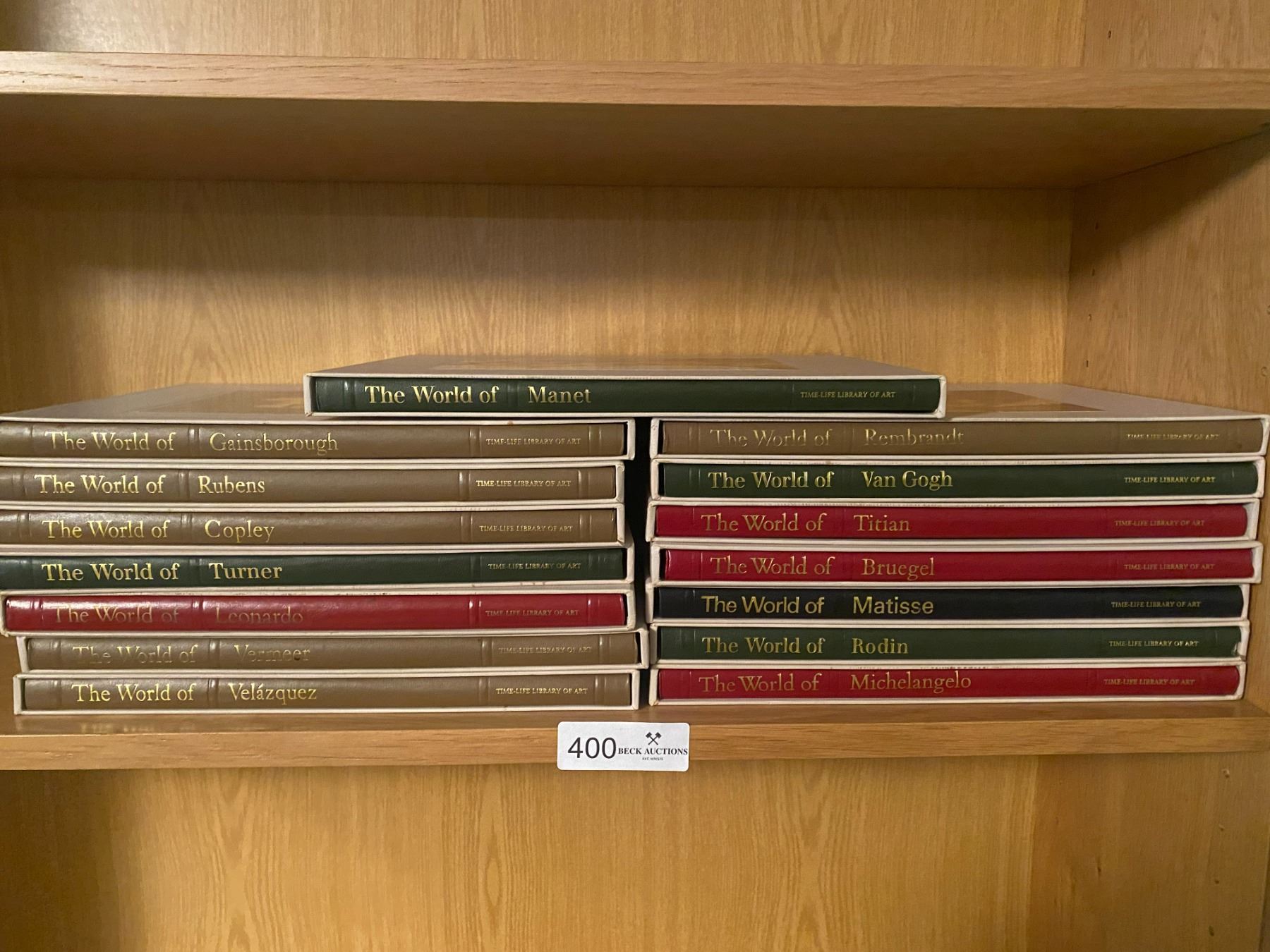 Life Library Books Time Life Library Of Art Books - Beck Auctions Inc.