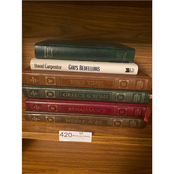 National Geographic The Story of Man 1-4 set along with a few more goodies!