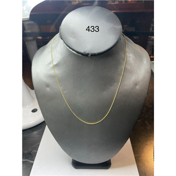 0.8g Gold Filled Chain