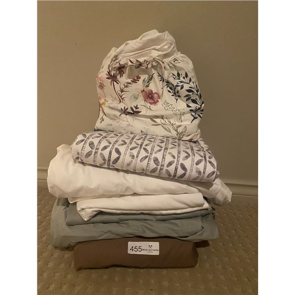 Queen Size Sheets - Duvet Cover Bed Skirt