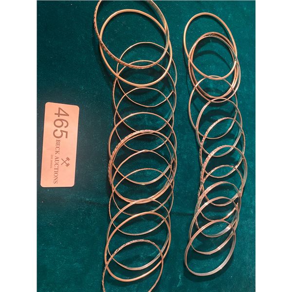 Silver Bangle Collection