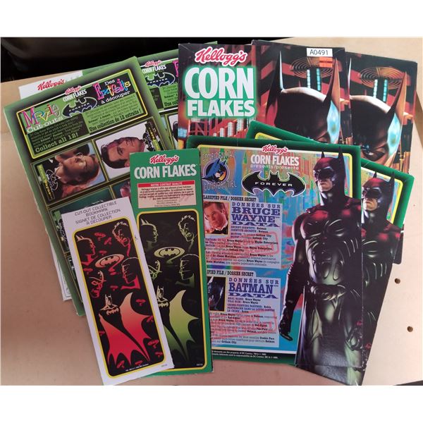 Batman Forever Movie Cutouts - Corn Flakes Collectibles (A0491)