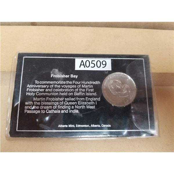Frobisher Bay Commemoration Coin (A0509)