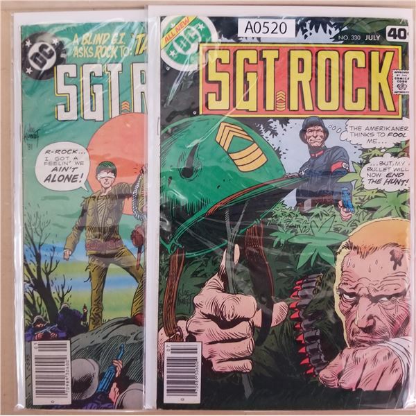 Sgt Rock Comics (A0520)