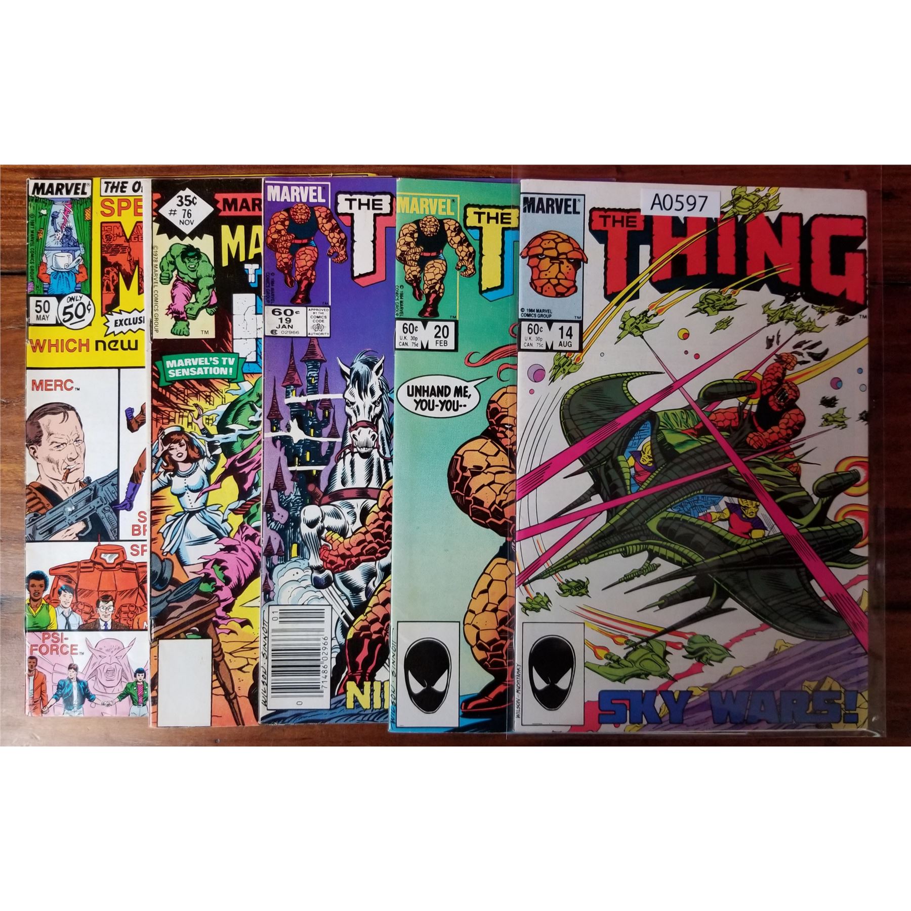Thing Comic Boxing Thing Comics (A0597)