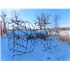 Image 1 : 2 Metal Round Bale Feeders