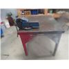 Image 1 : Steel Shop Table with #5 Vice 30"x 30" x 36"