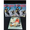 Image 1 : 1LOT OF 3 VINTAGE NHL STICKER BOOKS (NEAR COMPLETE)