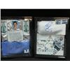 Image 1 : AUTOGRAPHED NHL COLLECTOR LOT (ANDERSON/TORRES TIES IN SHADOW BOXES)