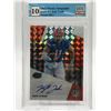 Image 1 : KYLE TRASK MOSAIC AUTOGRAPHS ROOKIE CARD GRADED GCG 10