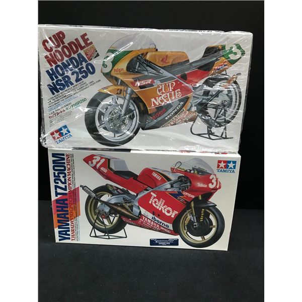 Tamiya Racing Motorcycle TWO SEALED TAMIYA MOTORCYCLE MODEL KITS