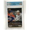 Image 1 : CONNOR MCDAVID/JAKE VIRTANEN 2016 UD YOUNG GUNS CANVAS CHECKLIST GRADED GCG 10