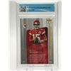 Image 2 : PATRICK MAHOMES SCORE FANTASY STARS GRADED GCG 9