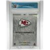 Image 2 : PATRICK MAHOMES 2020 ILLUSIONS GRADED GCG 10