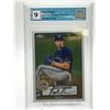 Image 1 : NATE PEARSON TOPPS CHROME-52 ROOKIE CARD GRADED GCG 9