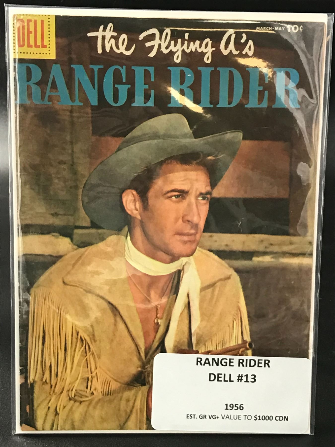 Range Rider Comic RANGE RIDER DELL COMICS NO.13 1956