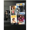 Image 1 : LOT OF STAR WARS TOYS AND BLU-RAY