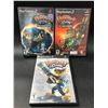 Image 1 : LOT OF 3 PLAYSTATION 2 GAMES