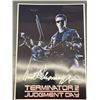Image 1 : ARNOLD SCHWARZENEGGER SIGNED TERMINATOR 2 8 X 10 (RA COA)