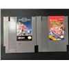 Image 1 : LOT OF 2 NINTENDO NES  GAMES