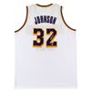 Image 1 : MAGIC JOHNSON SIGNE LA LAKERS BASKETBALL JERSEY (BECKETT COA)