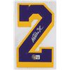 Image 2 : MAGIC JOHNSON SIGNE LA LAKERS BASKETBALL JERSEY (BECKETT COA)