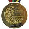 Image 1 : MAGIC JOHNSON SIGNED 1992 BARCELONA OLYPMIC REPLICA GOLD MEDAL USA DREAM TEAM (BECKETT COA)